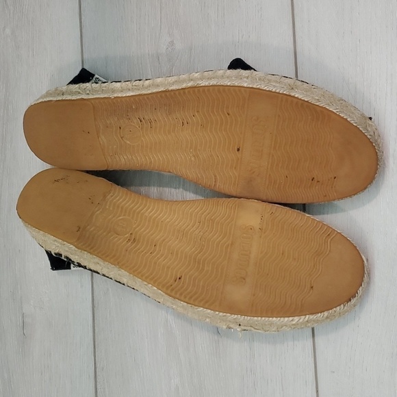 Anthropologie Soludos Womens Espadrille Platform Loafers slip on shoes sz 8.5 - Picture 10 of 11